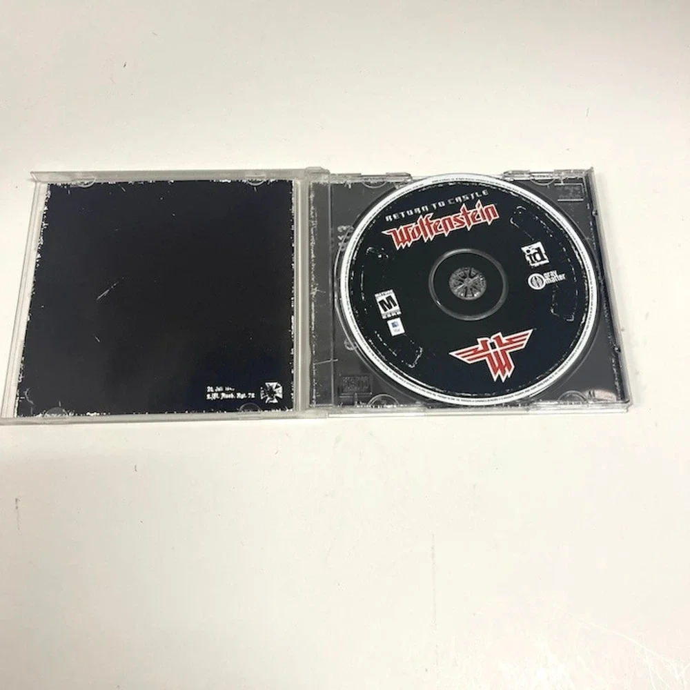 Vintage Return to Castle Wolfenstein PC CD-ROM Game with CD Key 2001